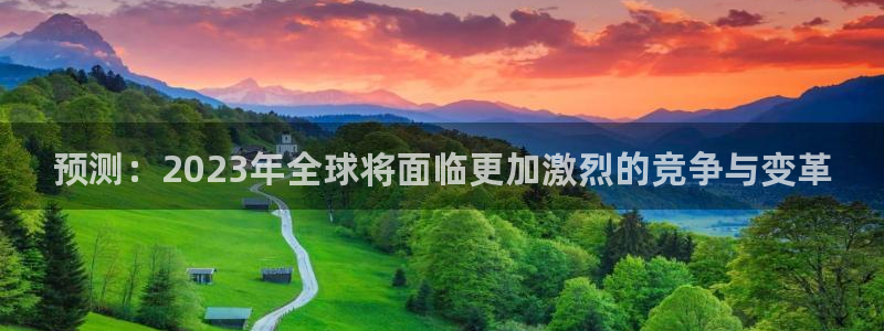 杏悦平台：预测：2023年全球将面临更加激烈的竞争与变革